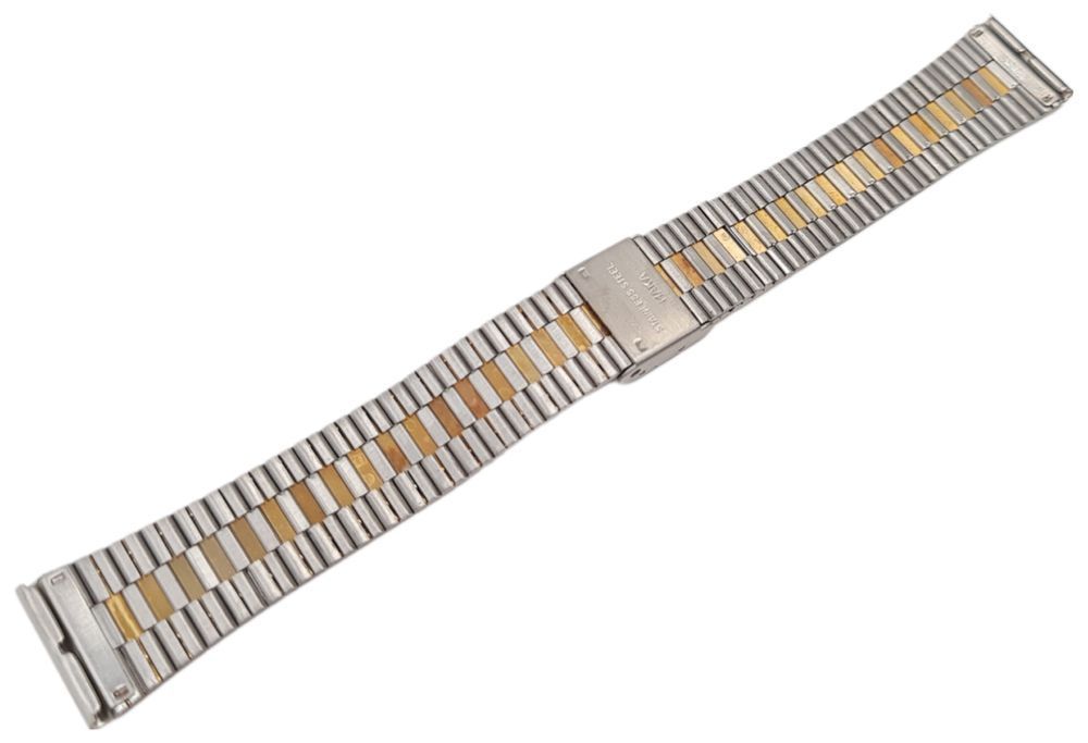Nowa Bransoleta bransoletka do zegarka elegancka 18 mm stal nierdzewna