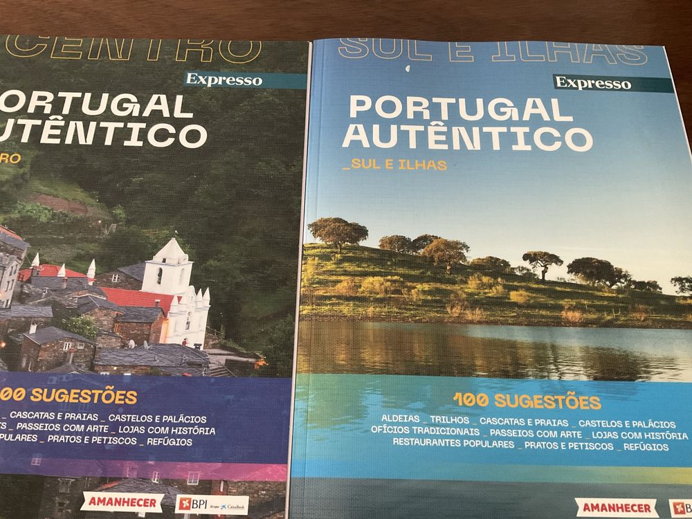 Conjunto de três livros “Portugal Autêntico”
