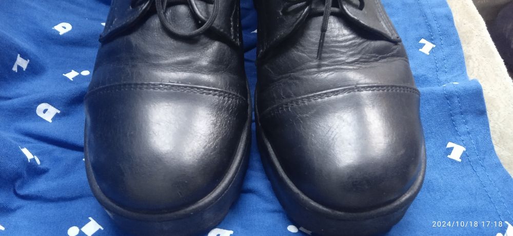 Туфли-полуботинки, кожа, стелька 25