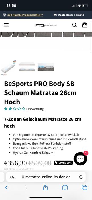 Nowy materac 90x200