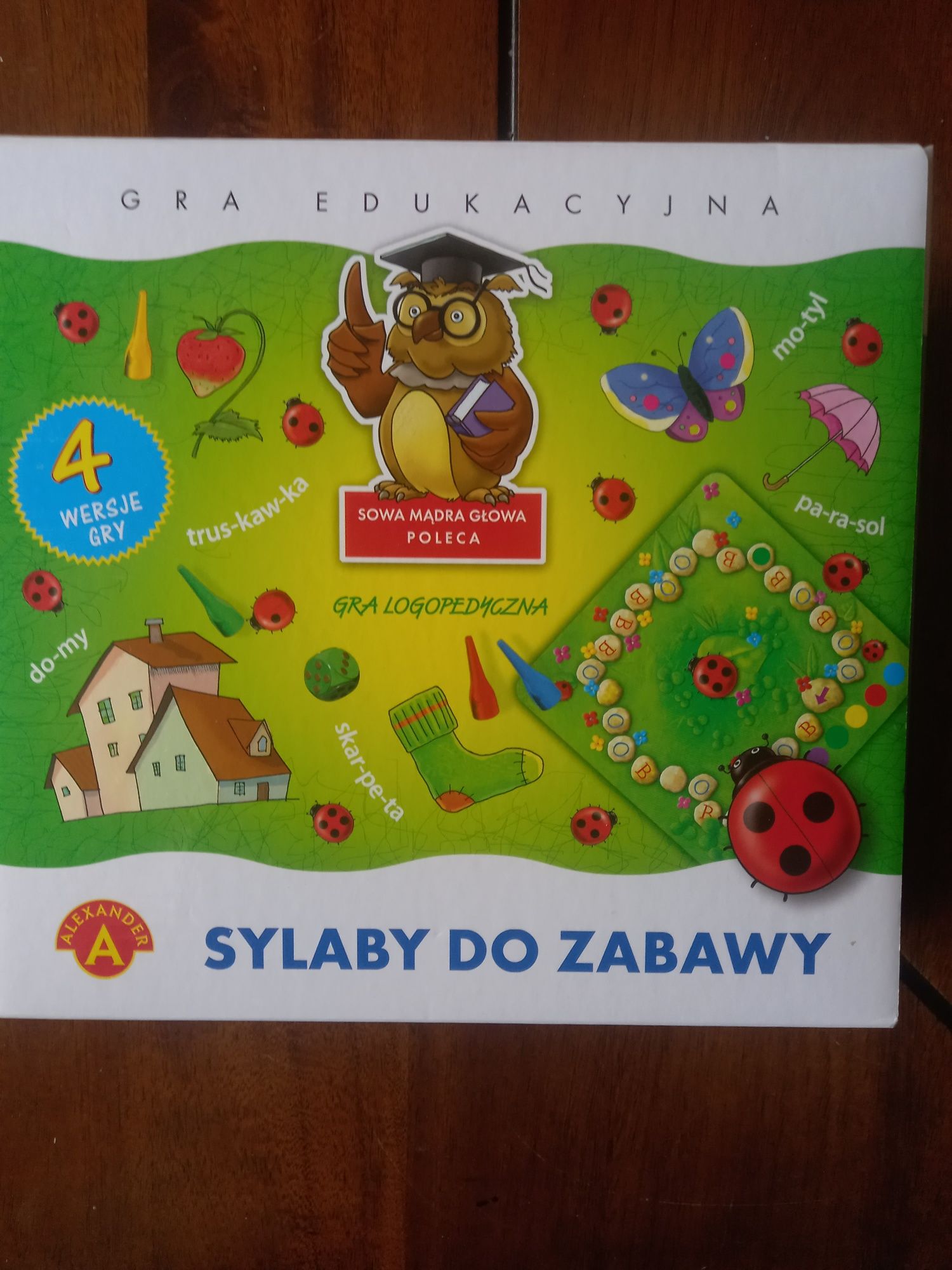 gra edukacyjna logopedyczna Sylaby do zabawy