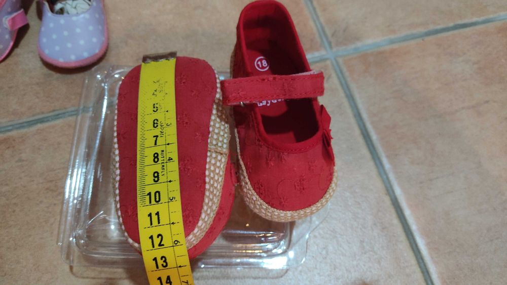Sapatinhos tamanho 17 e 18