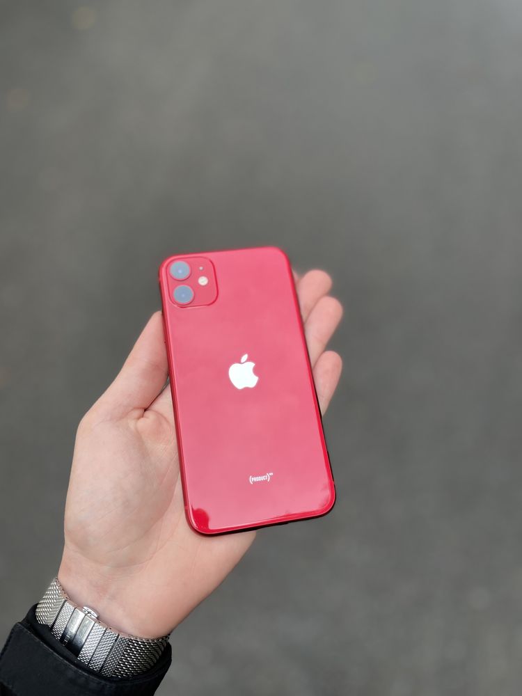 (305$) Apple Айфон/IPhone 11 64gb Red Неверлок акб:95% 3шт.
