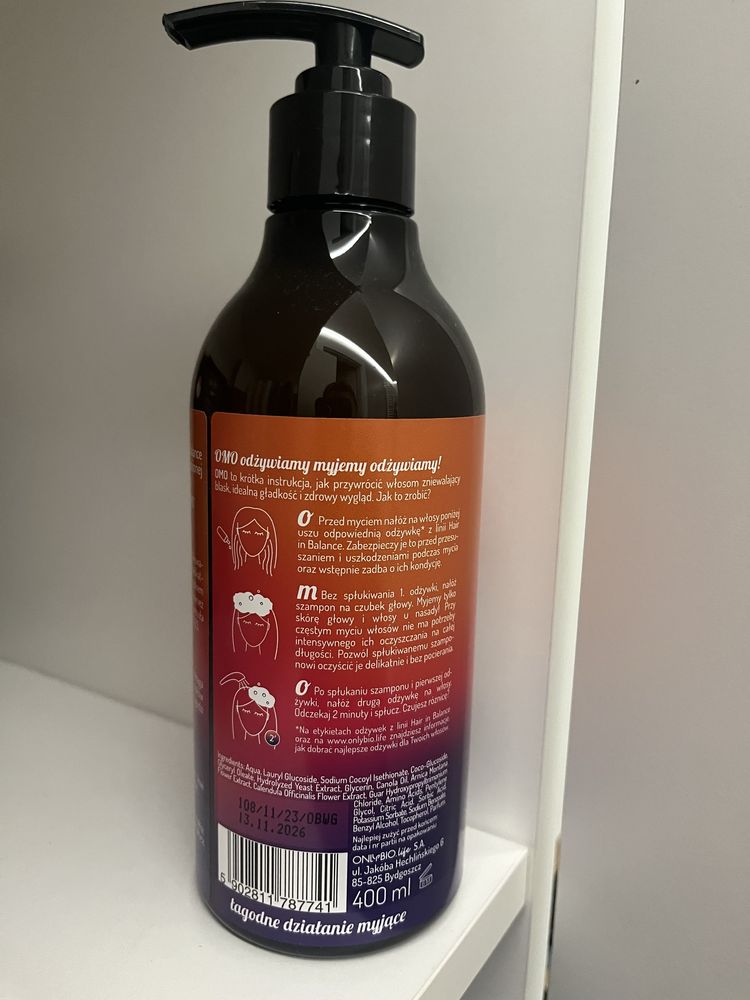 OnlyBio Szampon balansujący 400 ml