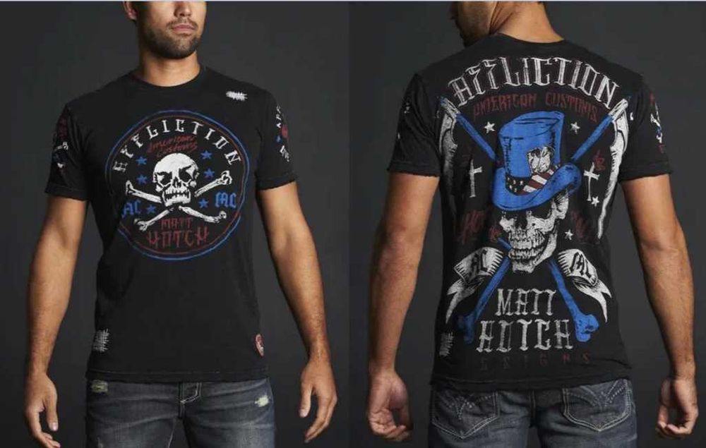 Футболки Affliction Mett Hotch L