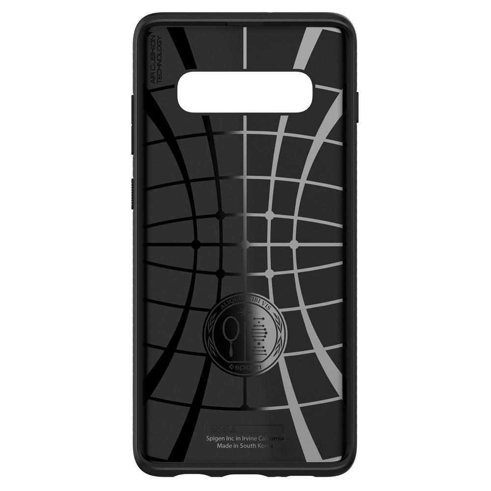 Etui Spigen Liquid Air Do Samsung Galaxy S10+ Plus Czarny