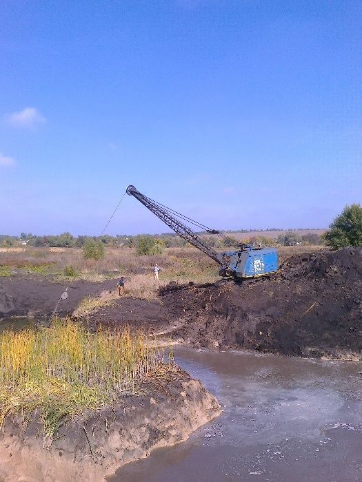 Продам . Экскаватор - Драглайн Э -652  1986г . - . Расчистка водоёмов.