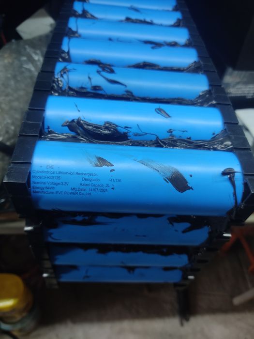 Нова батарея(нові елементи) LiFePo