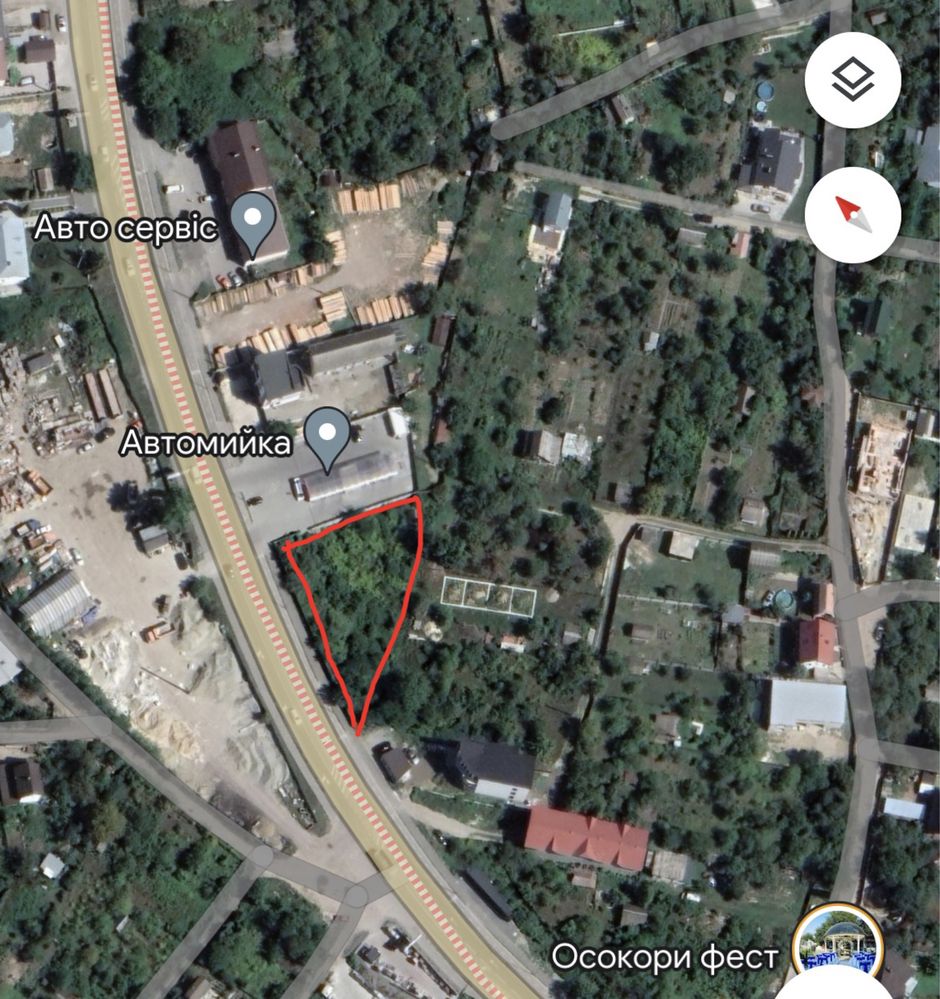 Комерційна ділянка Набережна