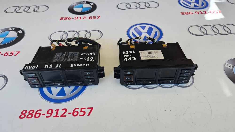 Audi A3 8L Panel klimatyzacji Sterowanie nawiewem Panel klimy AC 8L0820043M
