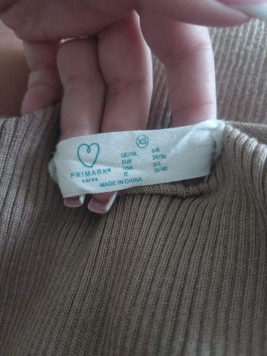 Тепла сукня в рубчик