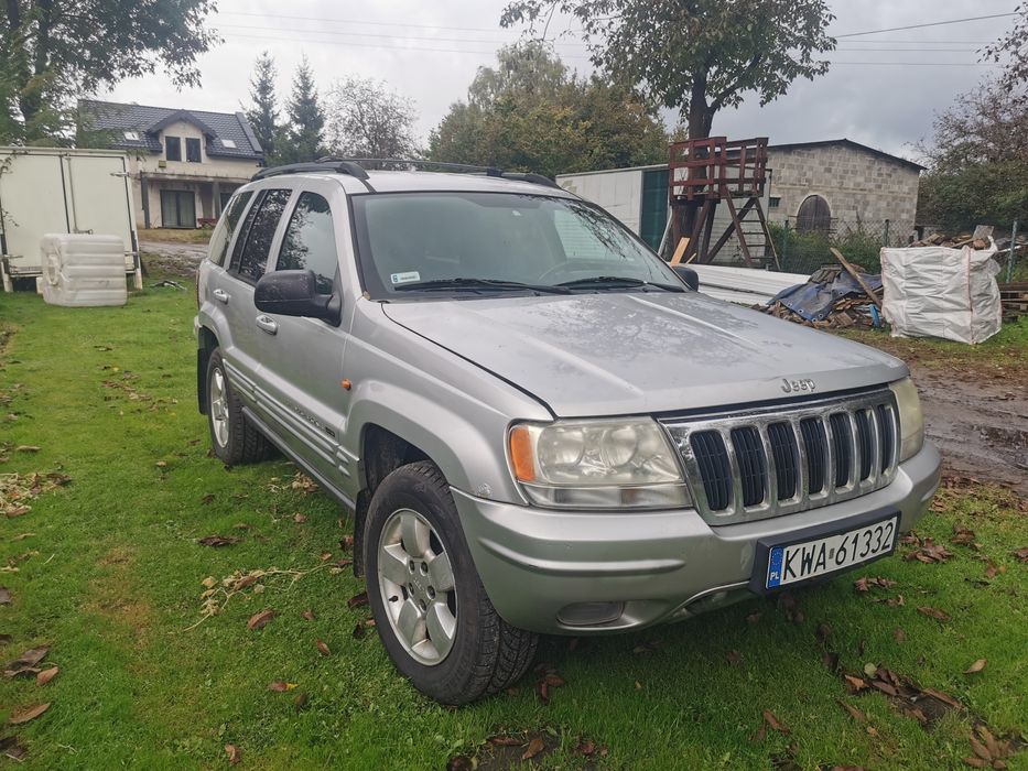 Jeep Grand Cherokee 2.7 crd koła most reduktor wnętrze