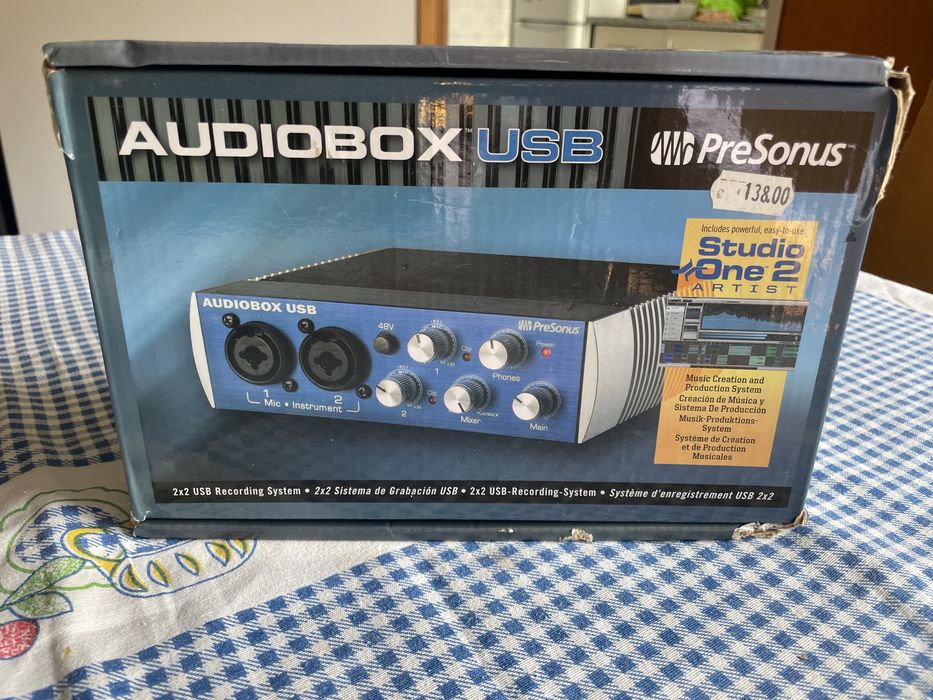 Interface de audio 2x2