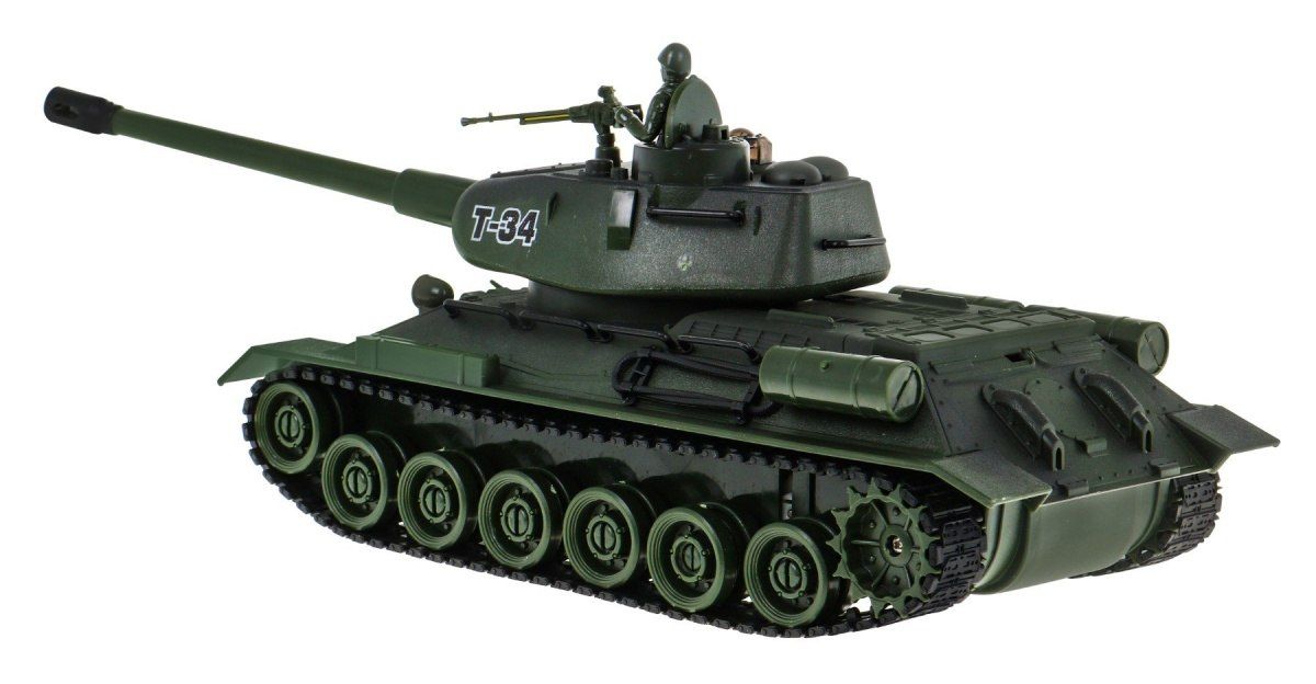 Bitwa Czołgów Tiger Vs T-34 CZOŁG zdalnie sterowany