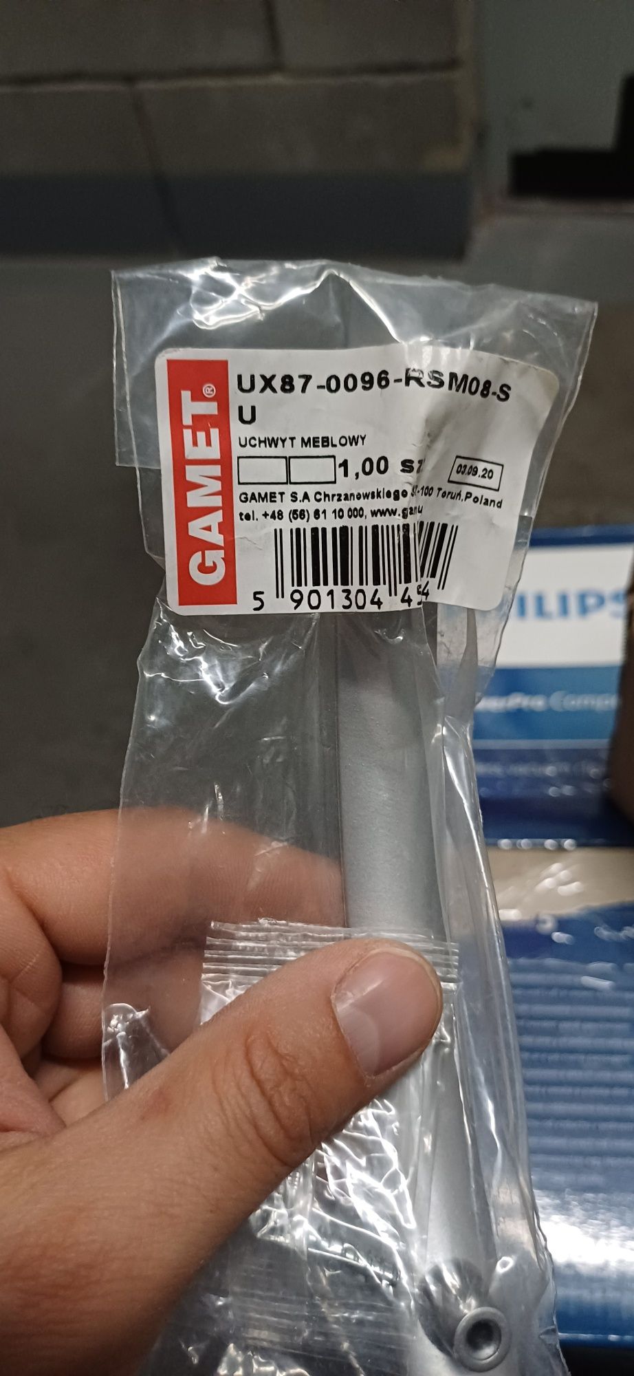 Uchwyt meblowy Gamet ux87-0096-rsm08-su