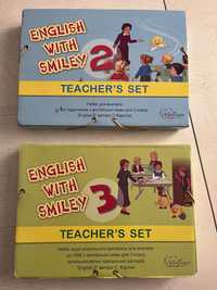Набір для вчителя English with smiley 2