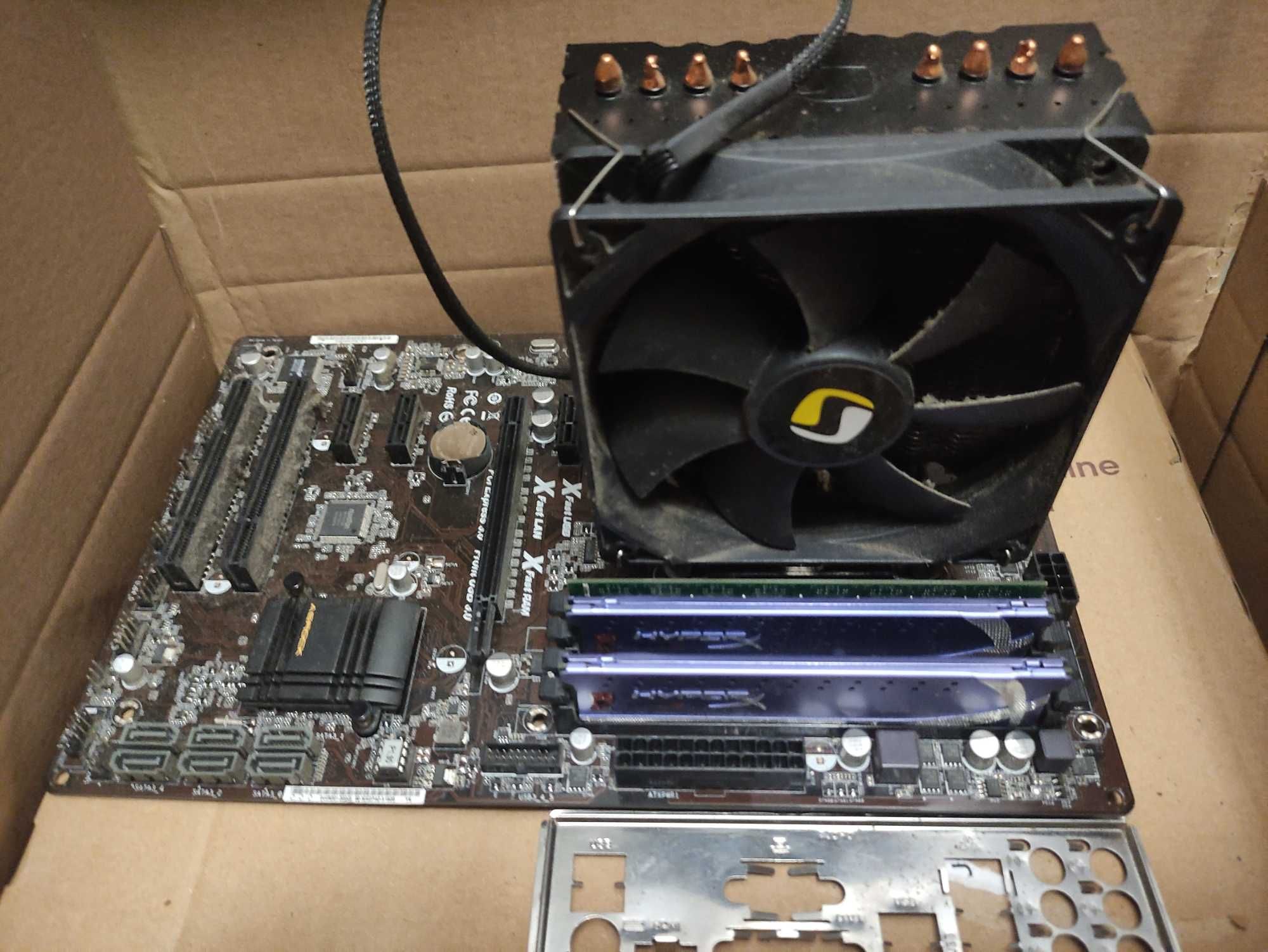 ASRock H87 Pro4 + Intel i5 4590 + 8 GB RAM / uszkodzone