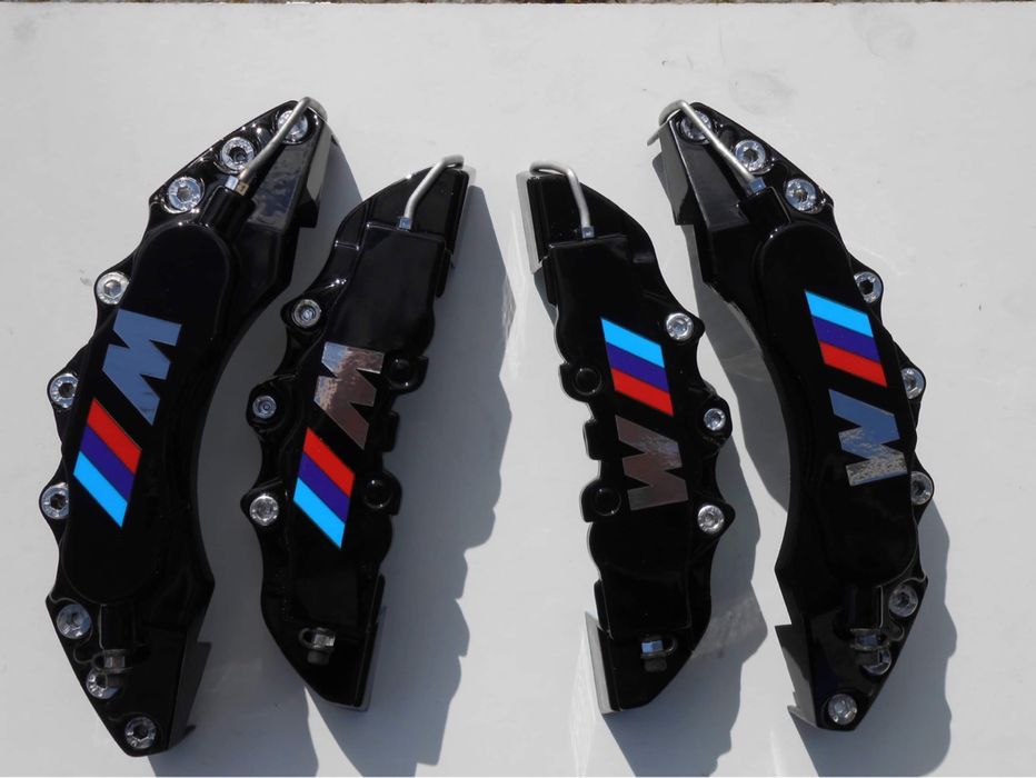 CAPAS DE TRAVÕES TAMPAS PROTEÇÃO TRAVÃO BMW M PERFORMANCE NOVAS