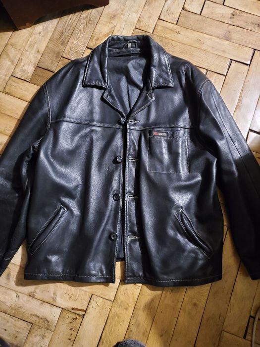 мужская кожаная куртка Diesel