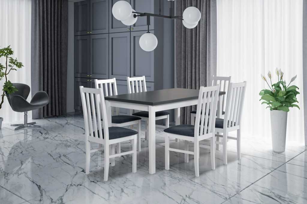 Stół kuchenny z 6 krzesłami