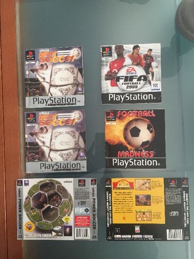 LOTE Capas e manuais ps1 / ps2 / ps3 / xbox