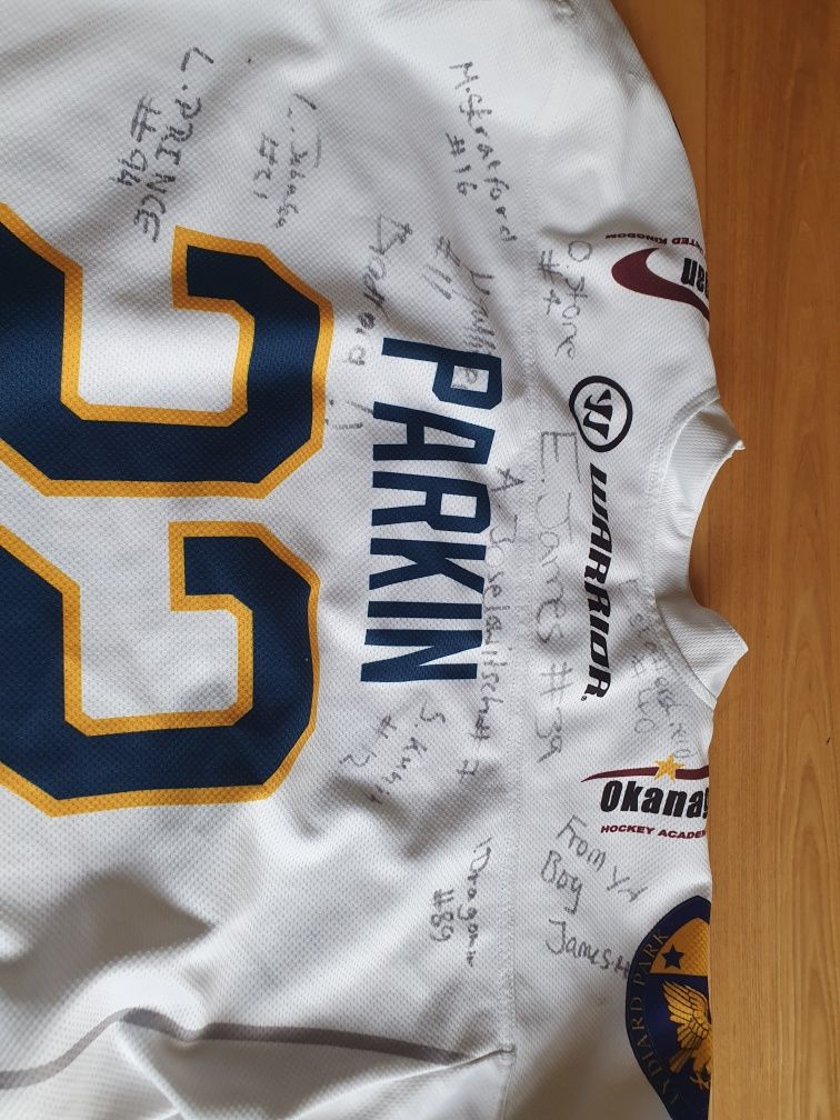 Bluza Hokejowa L Oha 22 z autografami 60cm Nhl Hockey koszulka