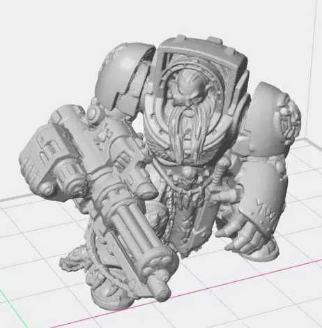 Wolf Guard Term. + Barykada KT | Druk3D