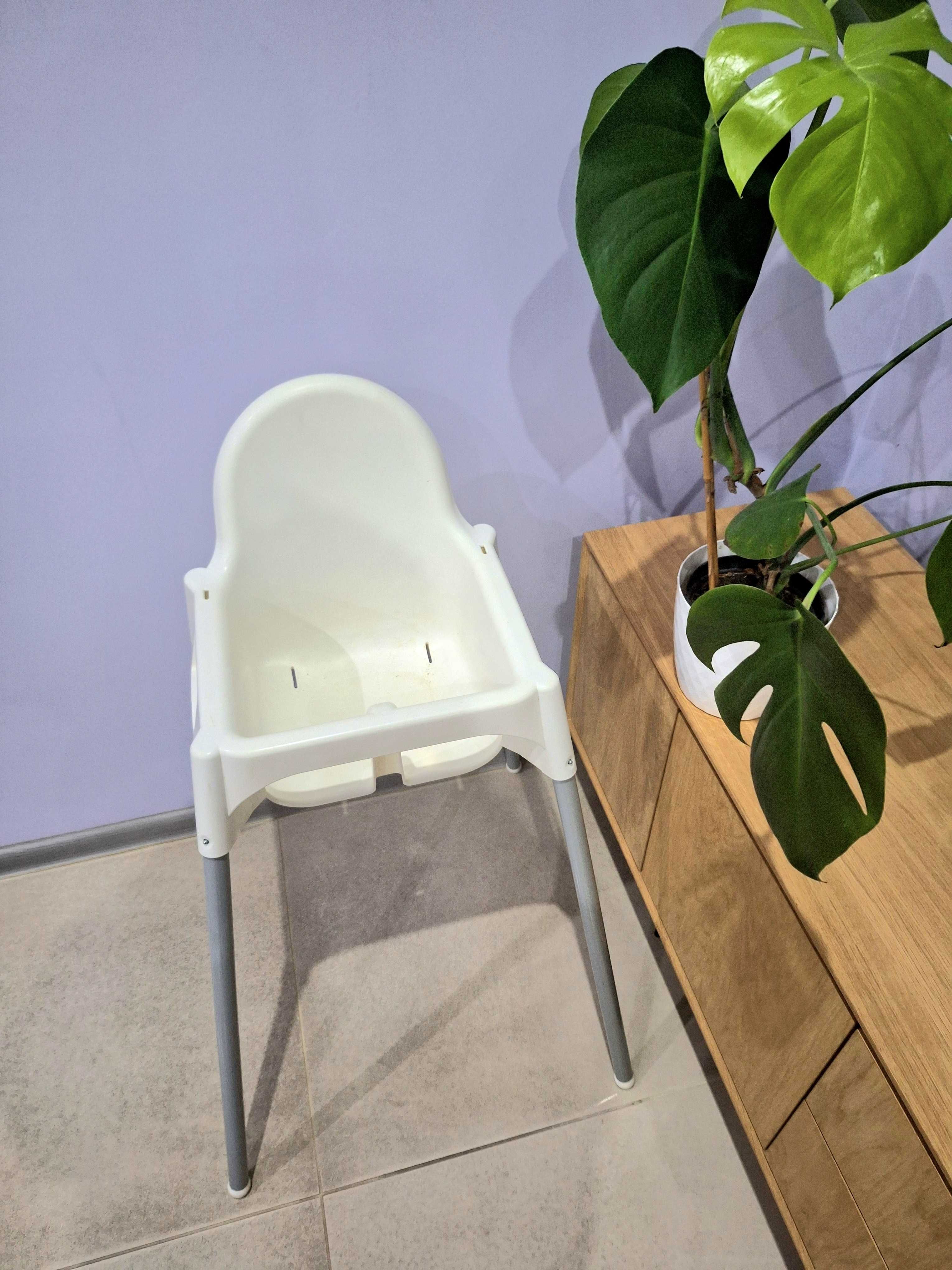 Krzesełko do karmienia Antilop Ikea białe