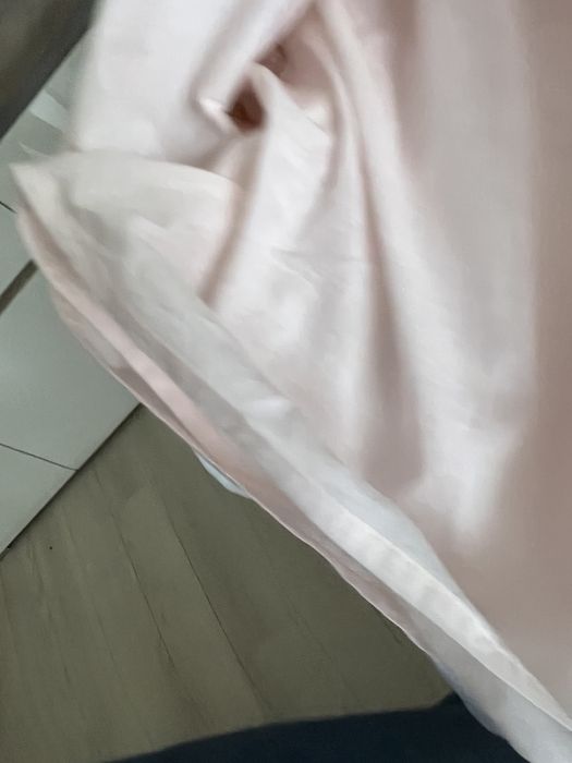 Tally Weijl sukienka bez ramion pudrowy róż r. 36