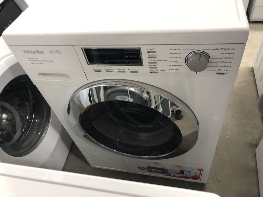 Pralko suszarka Miele WT1 1-8kg 1600obr f.pary inwerter A+++ [gwar/dow