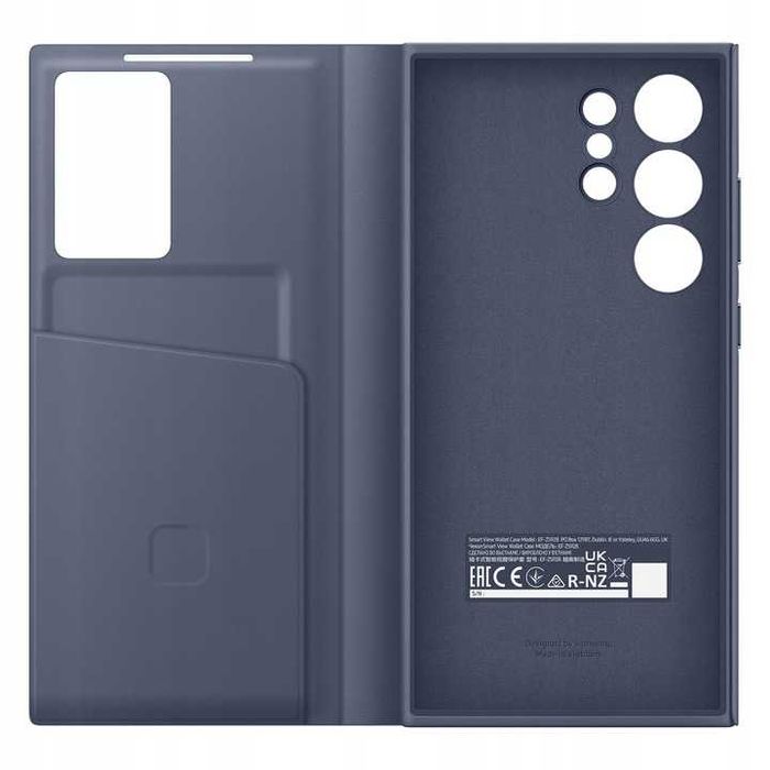 Etui Samsung Smart View Wallet Case z klapką do Galaxy S24 Ultra