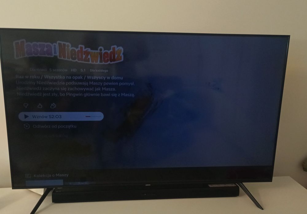 Sprzedam Smart TV Samsung 55"