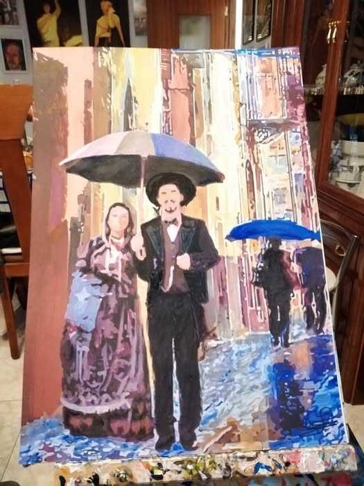 pintura em aguarela 42x30