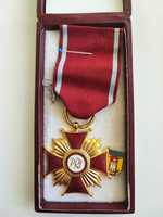 Złoty Medal Krzyż Zasługi PRL