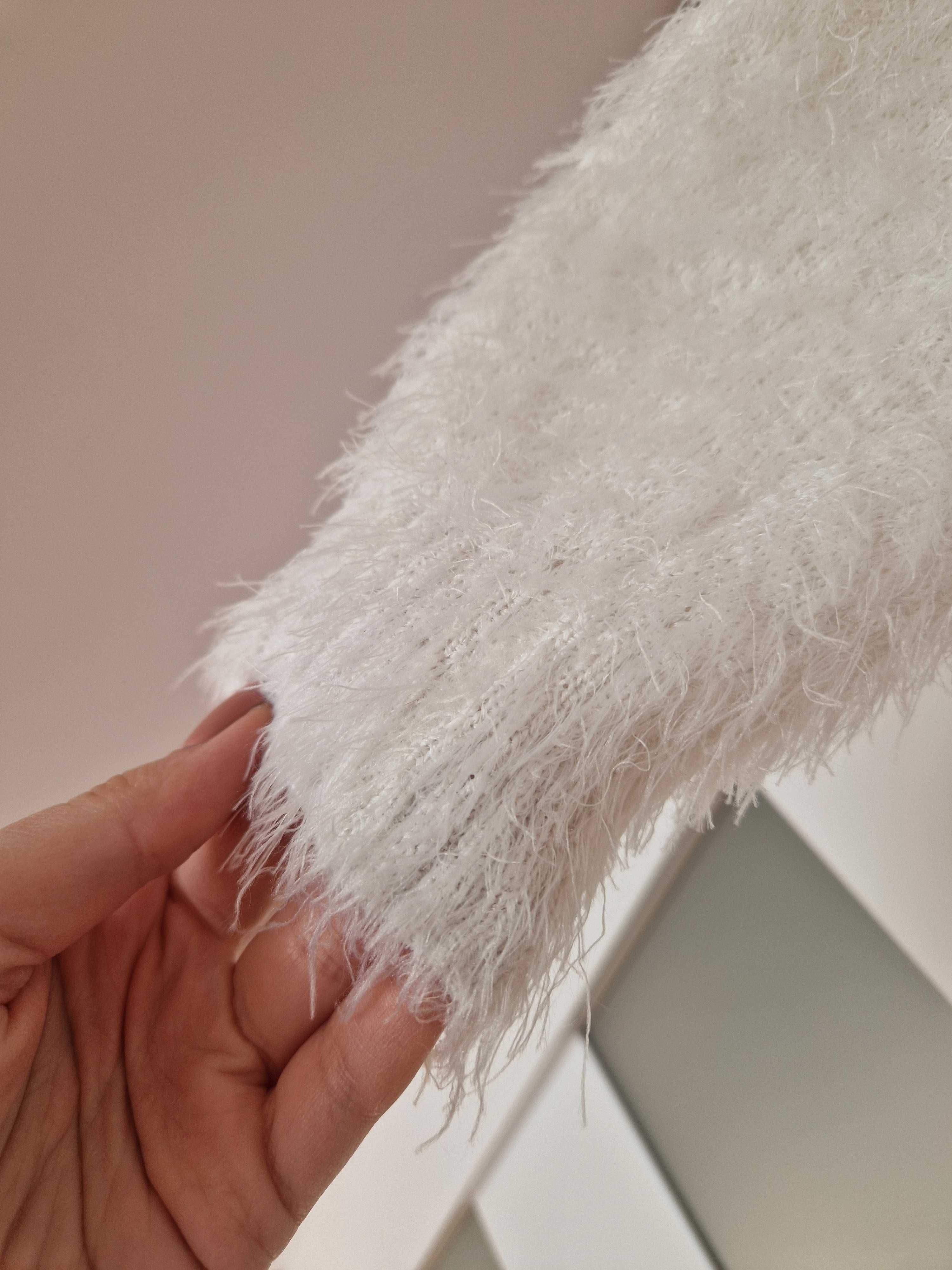 Biały sweter H&M