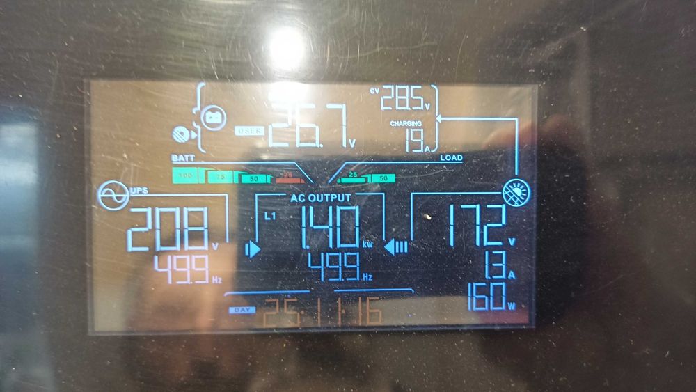 Инвертор 4kW 24V / ИБП ДБЖ 4 кВт чистый синус