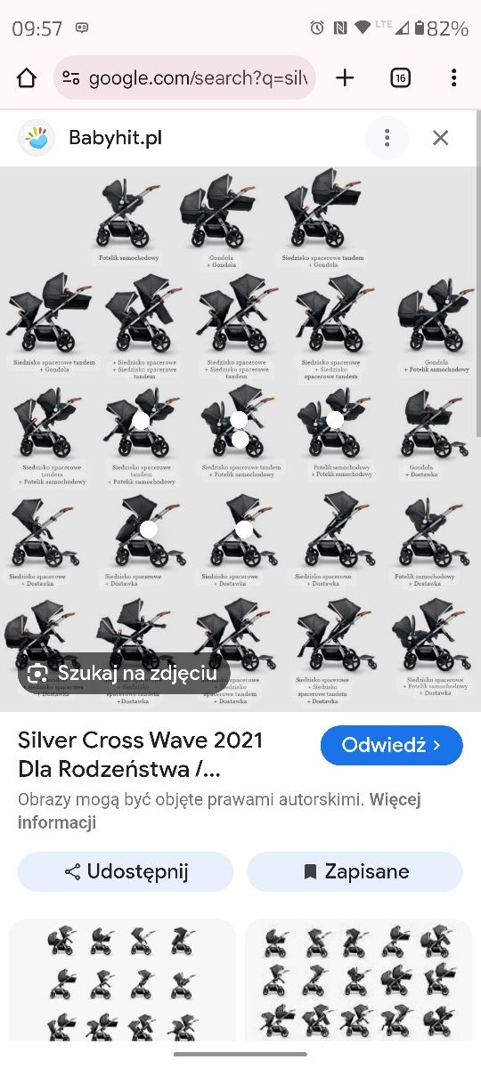 Wózek podwójny bliźniaczy
