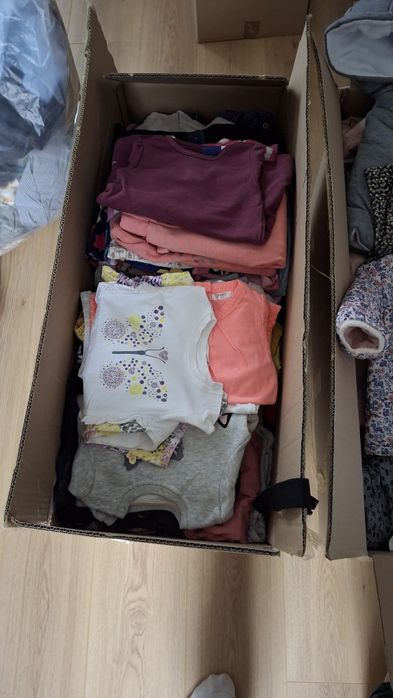 Ubranka dla dziewczynki rozmiar 62-104