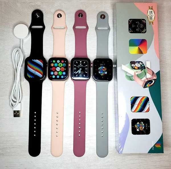 Apple Watch 7/Smart Watch M7 Plus, гарантія 1 місяць, смарт годиник