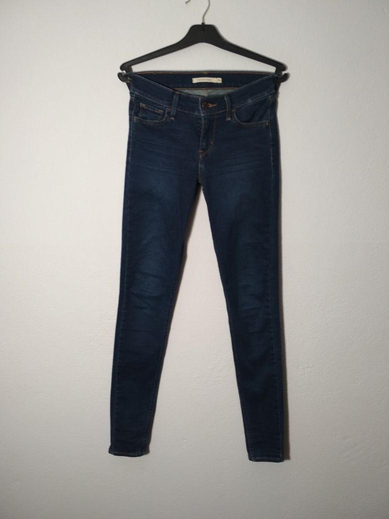 Levi's 710 super skinny jeans spodnie jeansowe dżinsy W25 L32