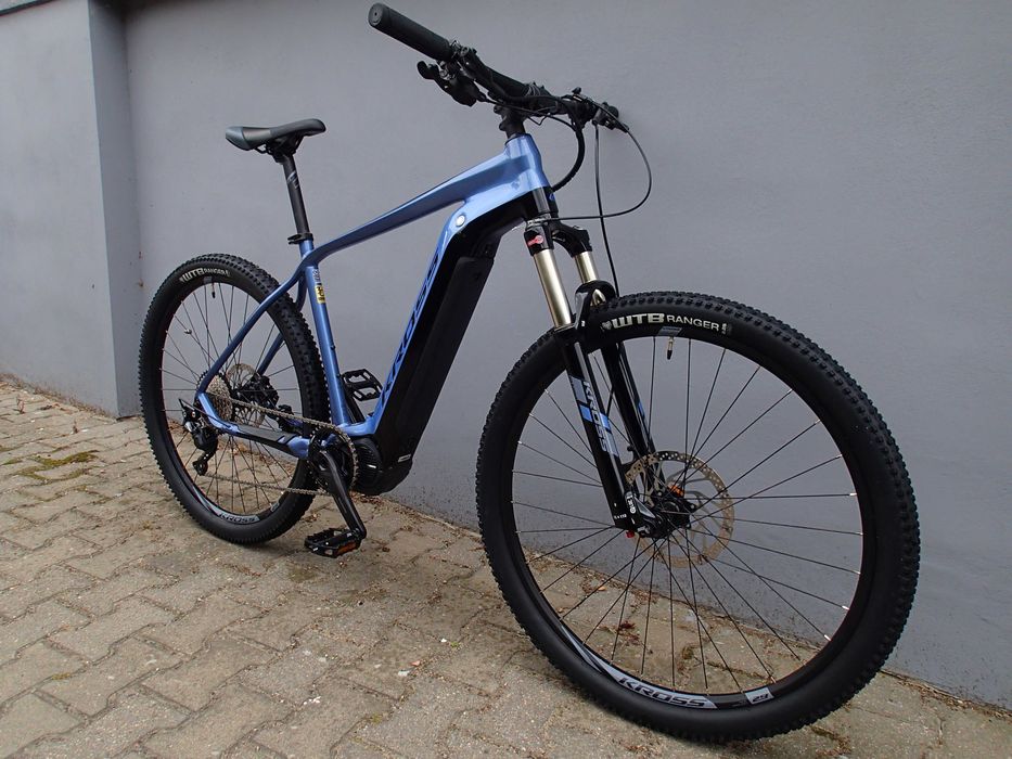 Rower MTB elektryczny e-bike KROSS LEVEL BOOST rozmiar L - powystawowy