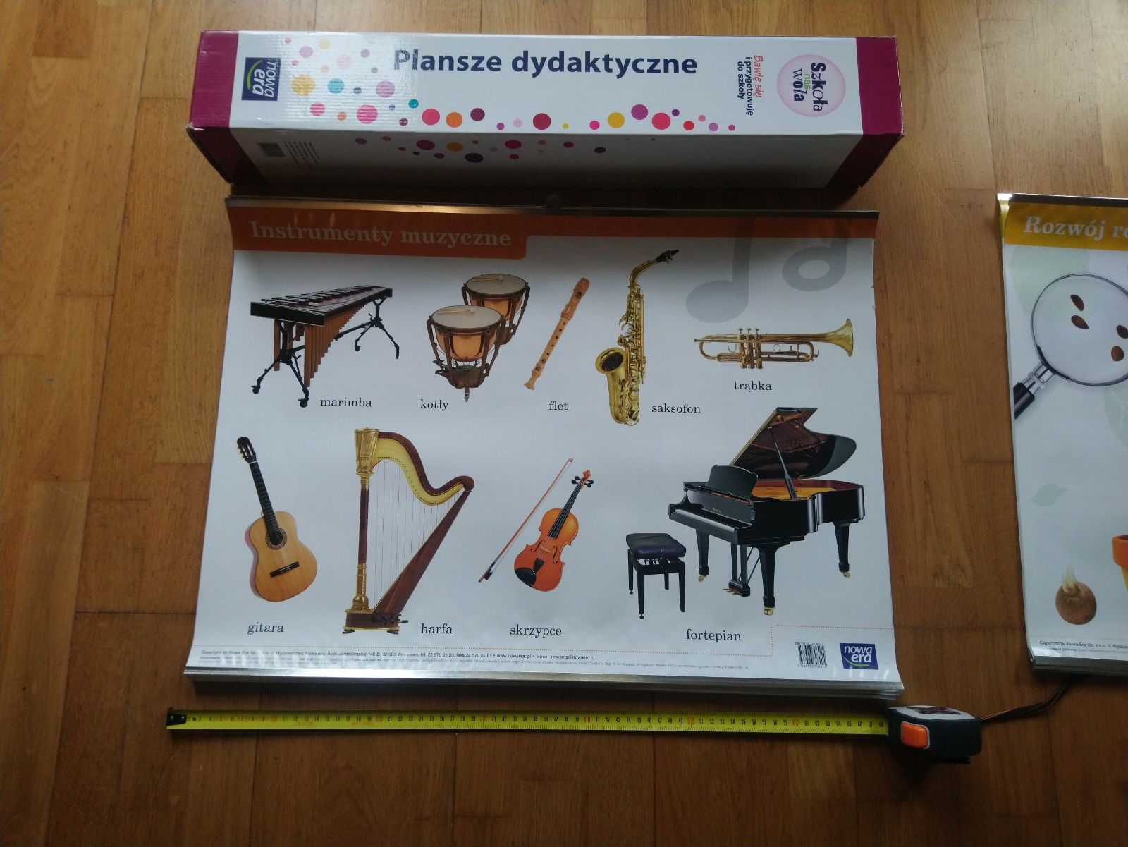 Duże plansze dydaktyczne do zerówki Nowa Era