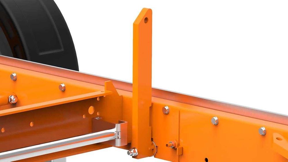 Trak Taśmowy elektryczny Przewoźny LT15START MOBIL koła mobilny wood