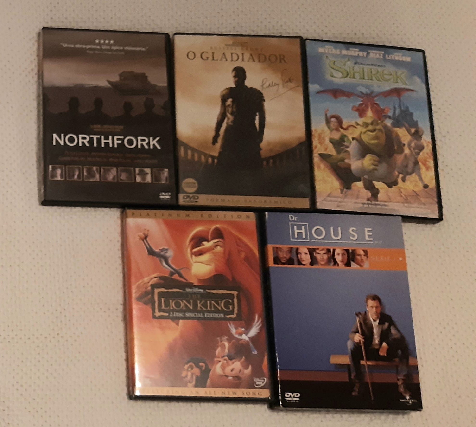 Conjunto de DVDs