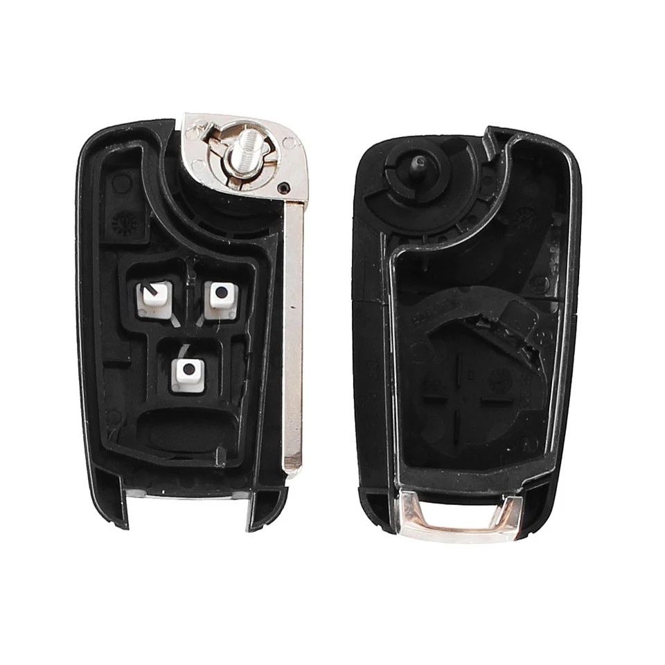 Carcaça capa chave Opel/Chevrolet 2/3 Botões (Novo) com Logótipo