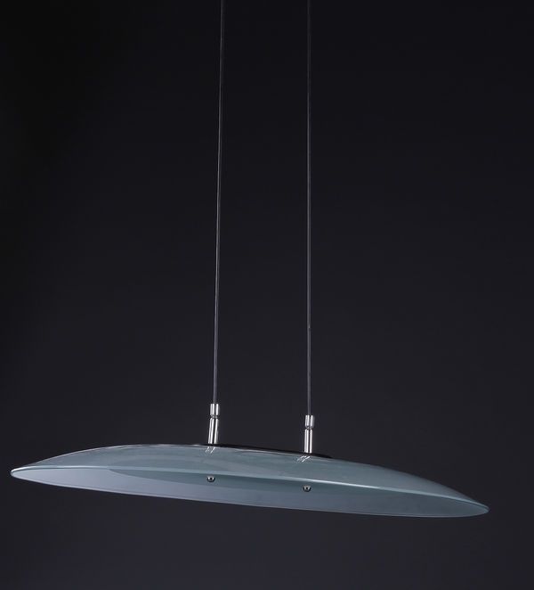 Lampa stołowa Domenico Saija Ellpise SO Italy Szkło/Aluminium/Linki