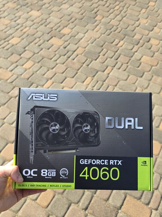 Відеокарта GF RTX 4060 8GB GDDR6 Dual OC V2 Asus