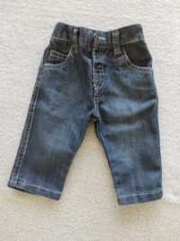 Spodnie dziecięce jeansy z gumką 3-6 m-cy NOWE