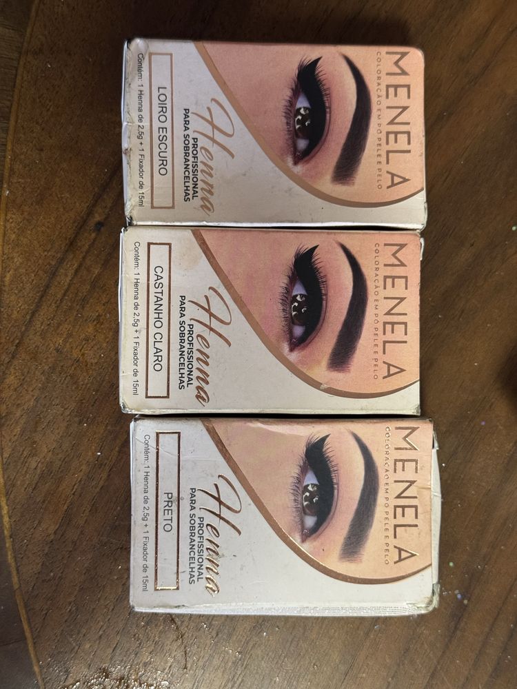 Henna Brasileira Kit Sobracelhas / Para Profissional Esteticista