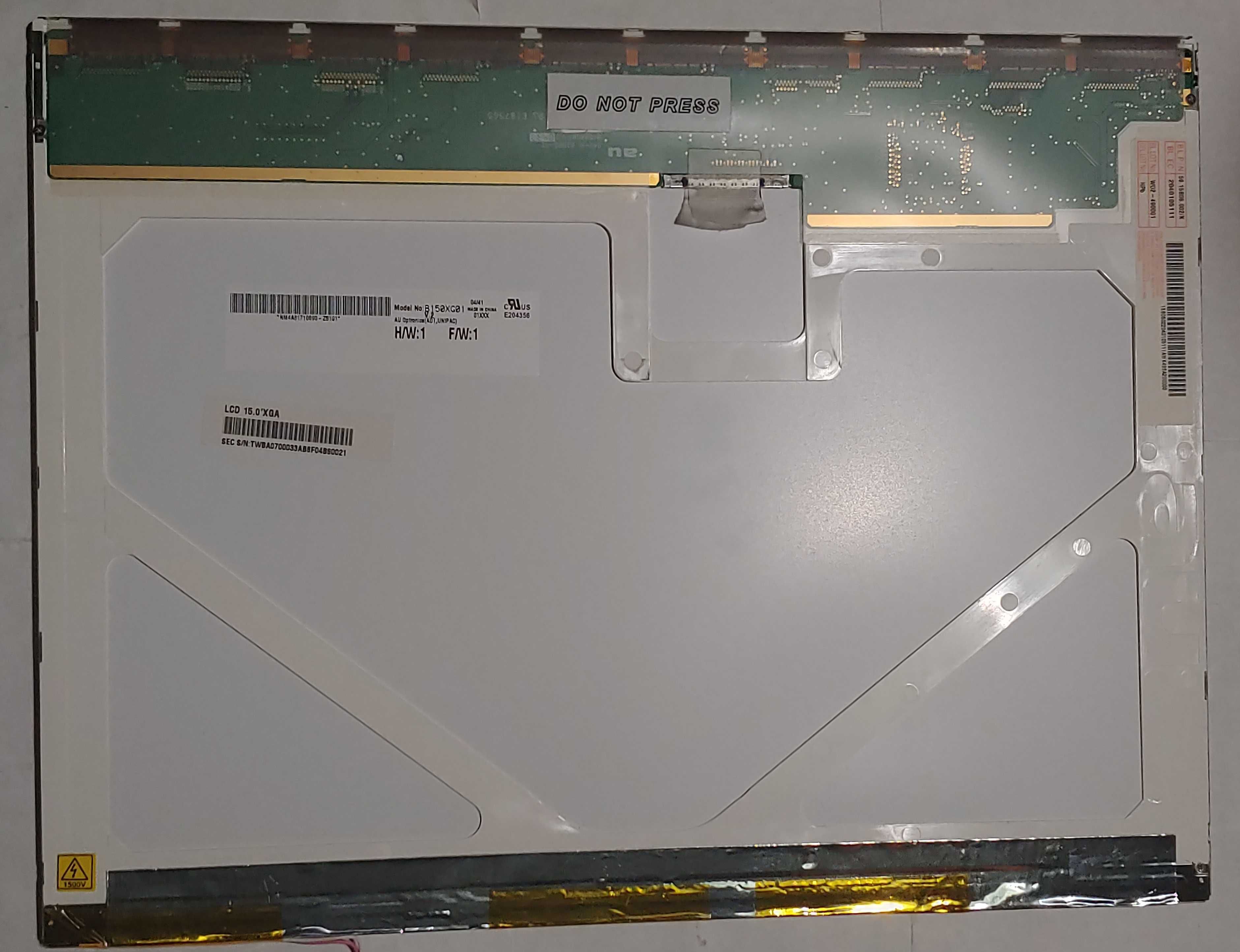 Матрица B150XG01 V.2 AUO Optronics N154Z1-L01 REV.C2 Chi Mai LCD